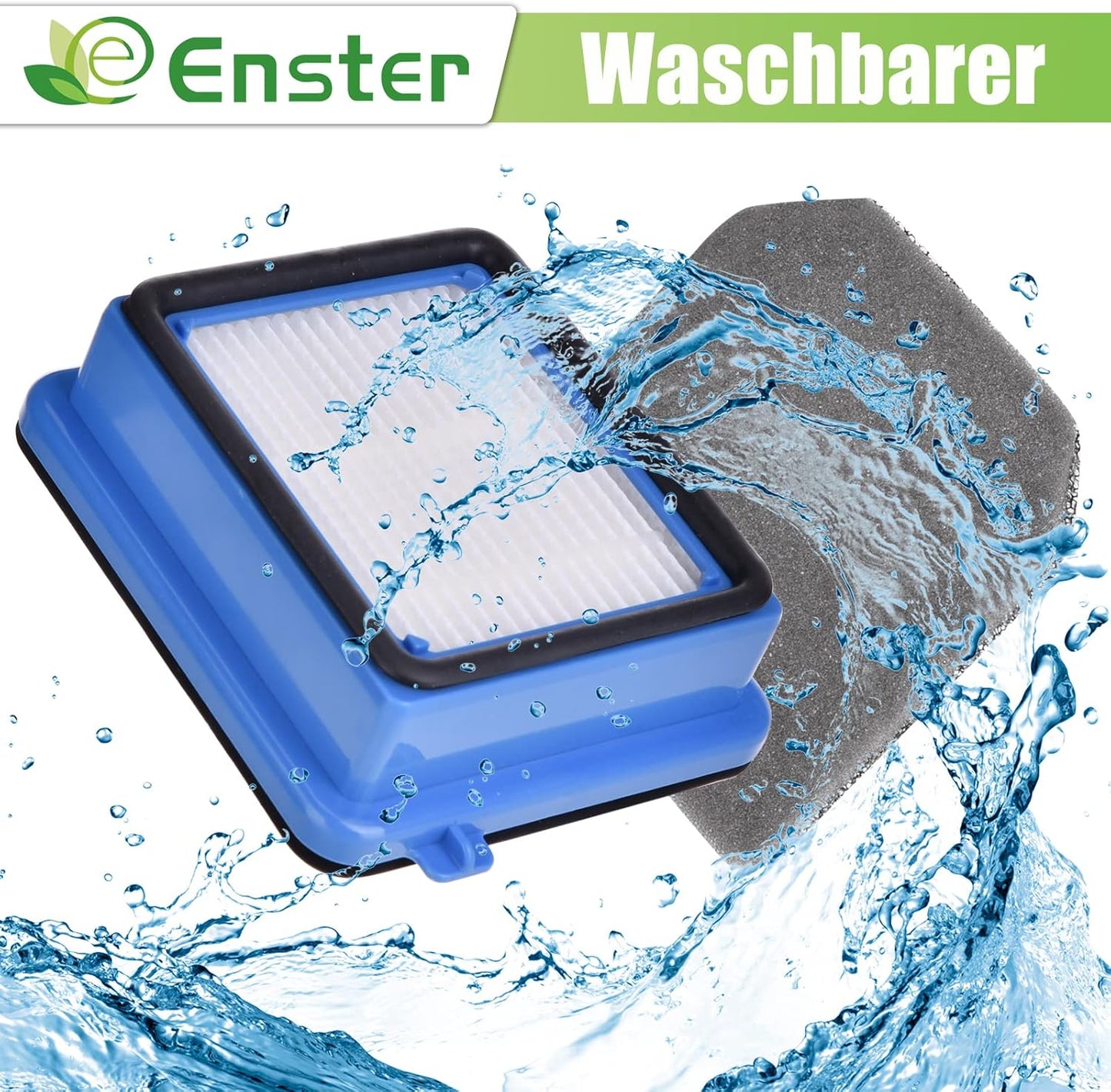 9-teiliges Filterset für AEG Staubsauger, ED-QX6-4P