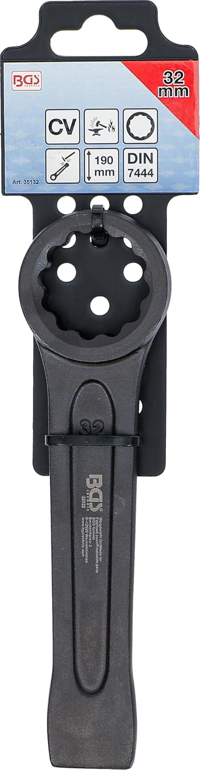 Schlag-Ringschlüssel SW 32 mm, Schlüsselweite: 32 mm