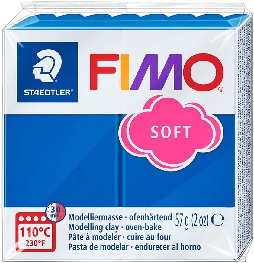 6er-Set Oven Bake Clay, 1 farblich sortiert