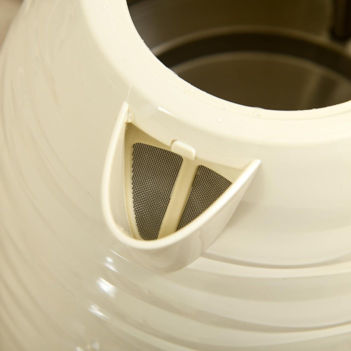 Frühstücks-Set: Wasserkocher & 4-Scheiben-Toaster, Beige