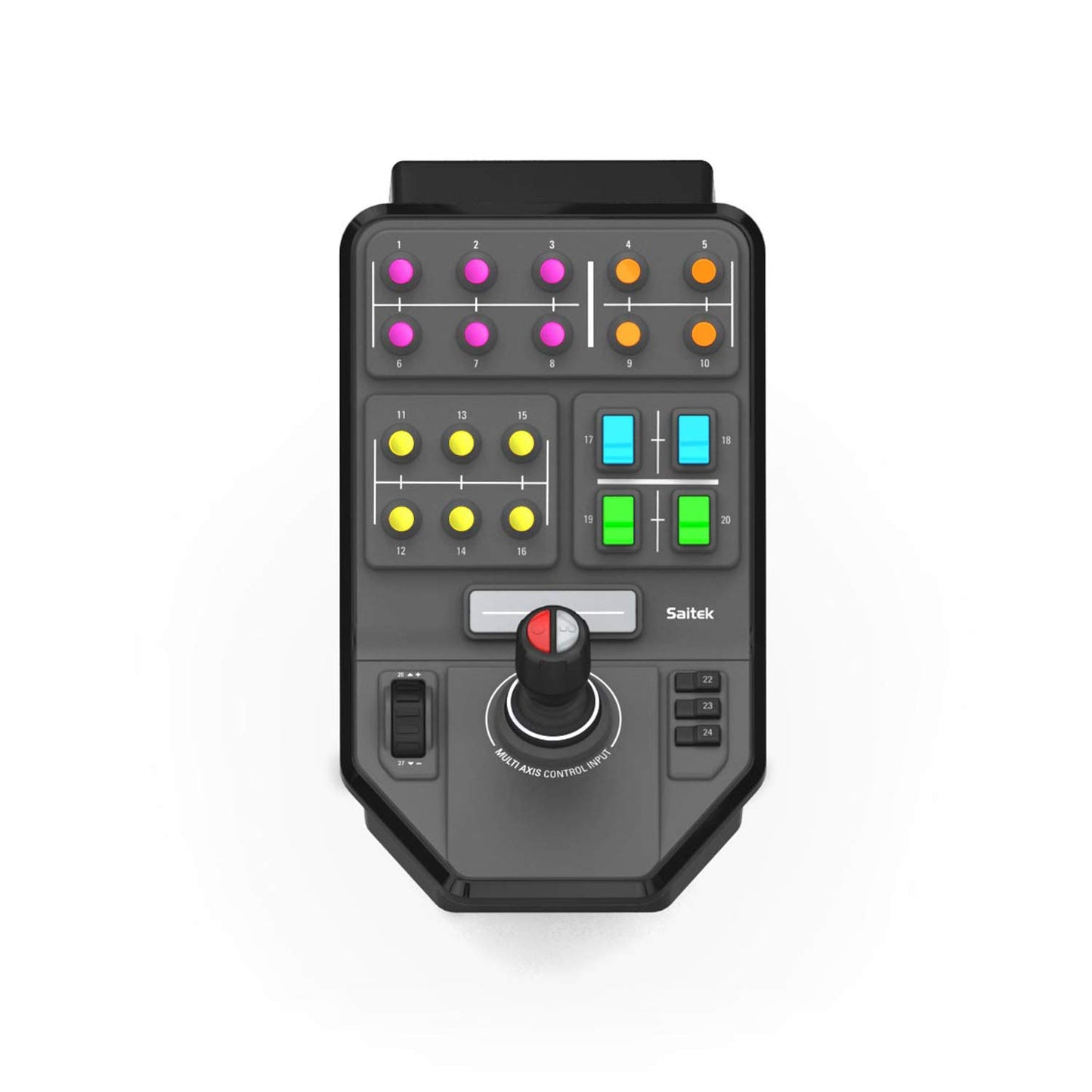 Farm Sim Controller mit 25 Tasten und Tempomat, Sim Vehicle Side Panel