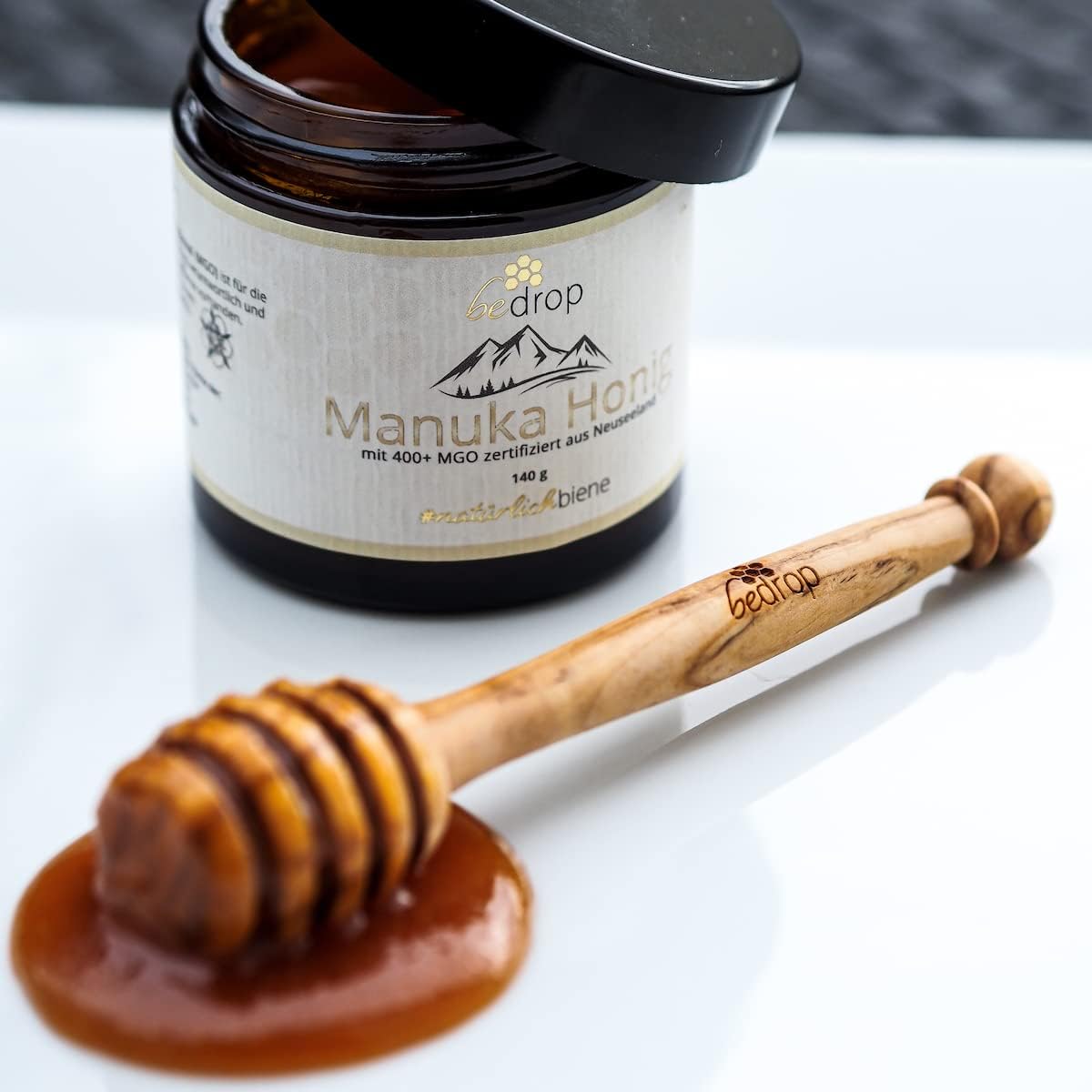 3er-Set Honiglöffel aus Olivenholz, 3er Set Honiglöffel zum Sparpreis