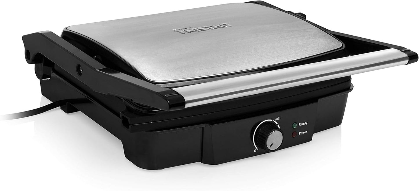 Kontaktgrill GR-2853 mit 180° Öffnung, L, Single