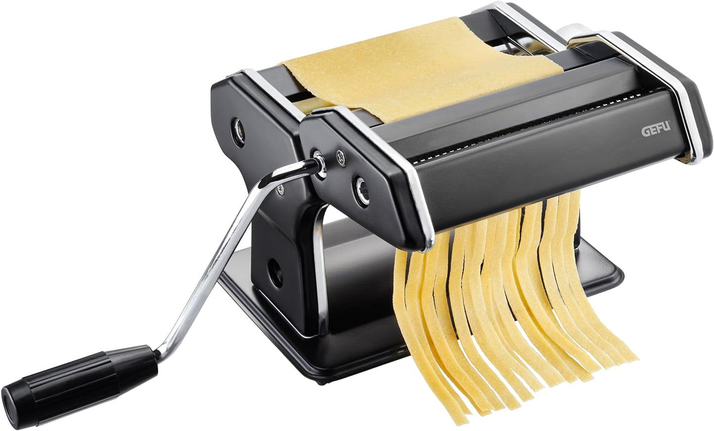 Pastamaschine 'Pasta Perfetta', 33 x 20 x 15 cm, Schwarz/Silber