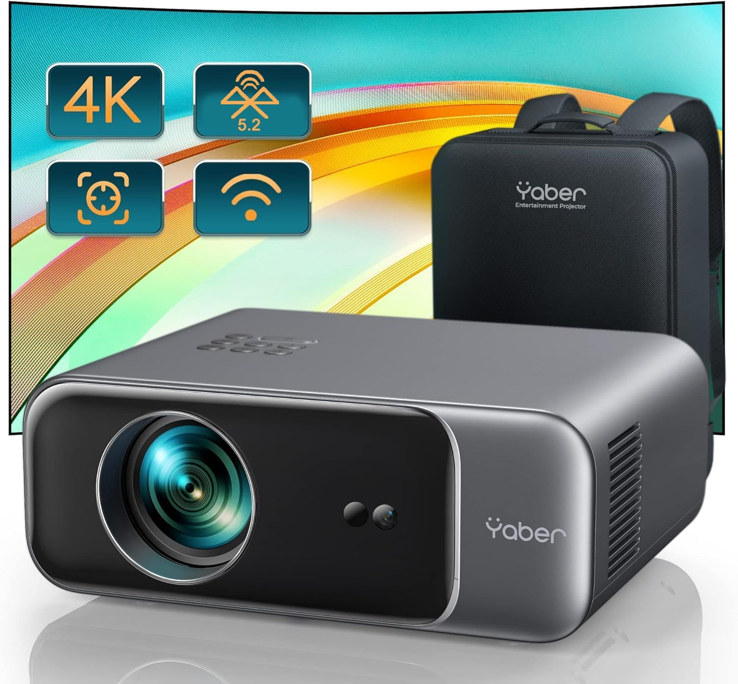 Heimkino Beamer mit Auto-Focus & WiFi 6, Standard