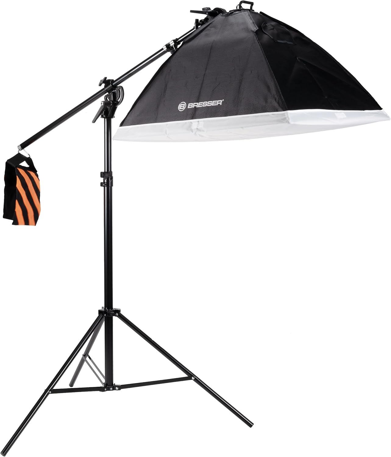 LED-Tageslicht-Set mit Softboxen und Boomarm