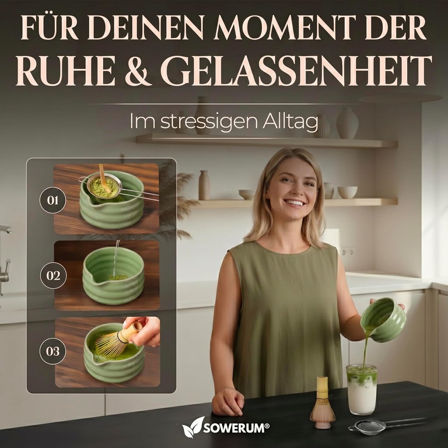 Matcha Zeremonie-Set