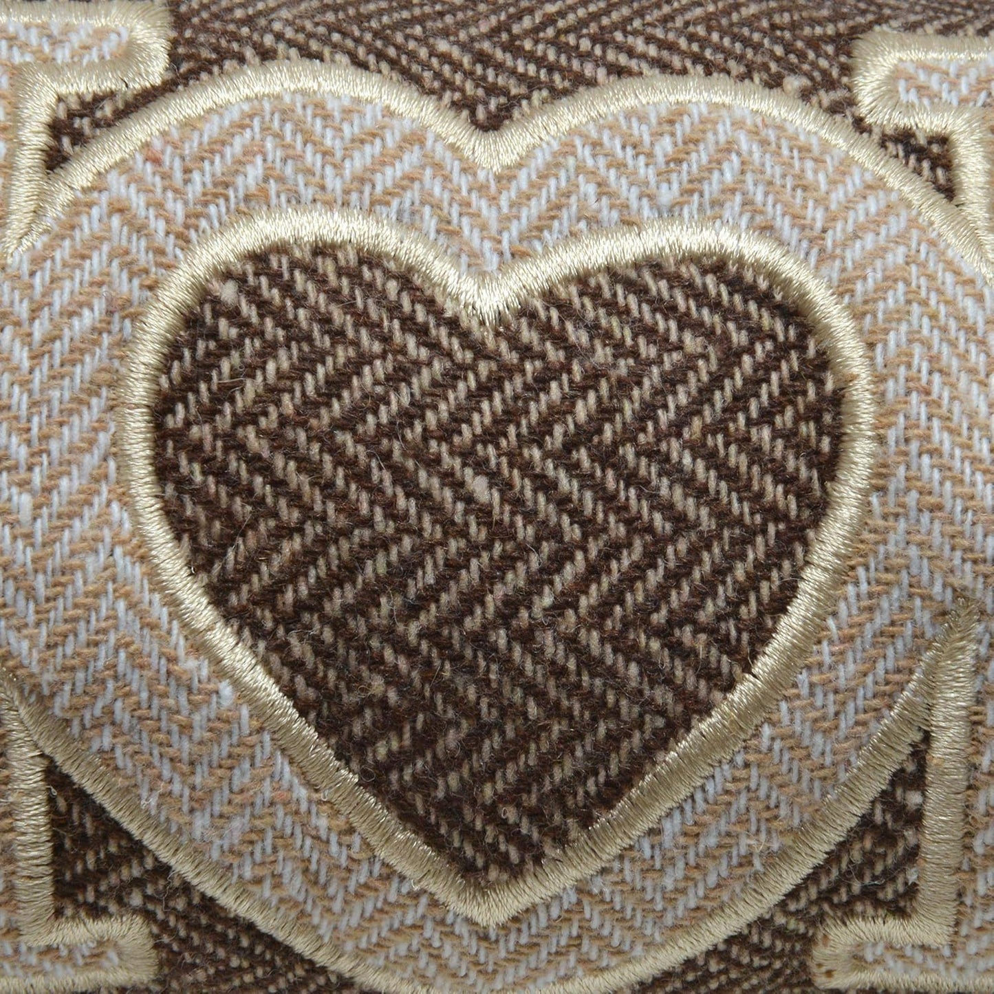 2-teiliges Zugluftstopper Set für Türen, 120cm Länge Braun