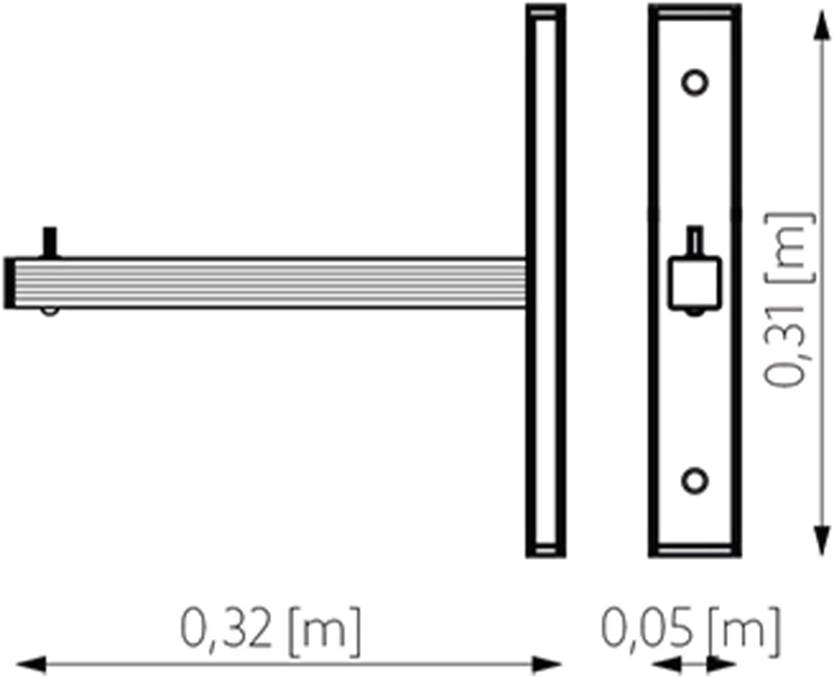 Leiter-Wandhaken-Set