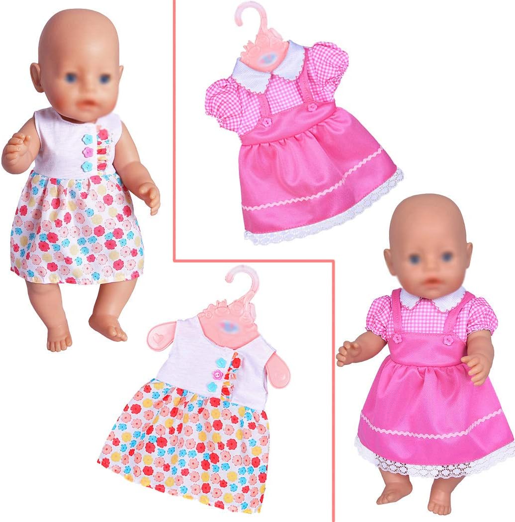 10 Sets Puppenkleider
