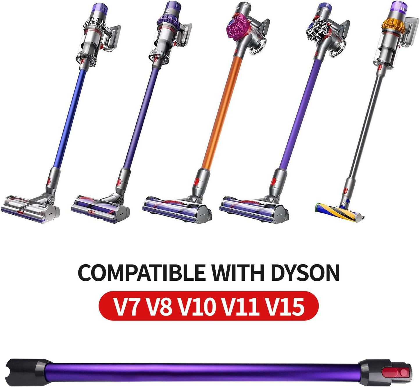 Schnellspanner Verlängerungsrohr für Dyson