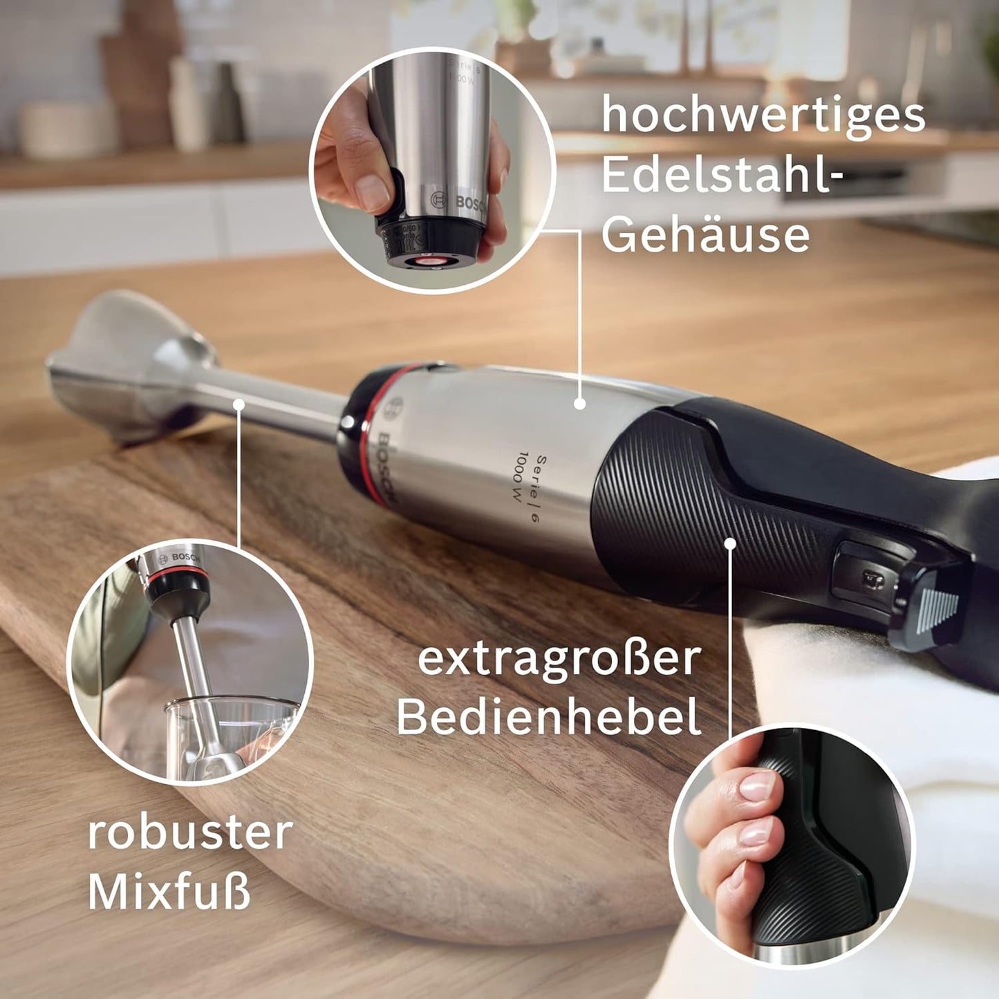 ErgoMaster Serie 6 Stabmixer-Set