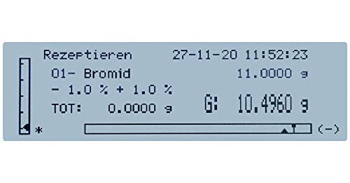 PLS Präzisionswaage 1,2kg mit 0,001g Genauigkeit