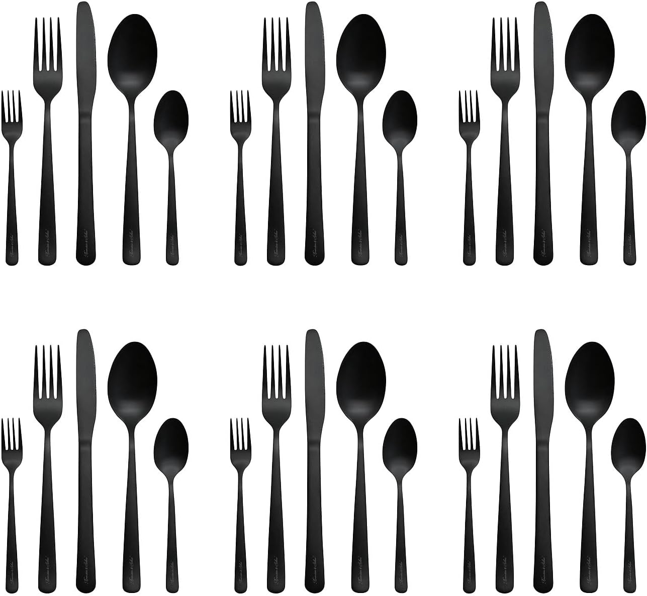 30-teiliges Edelstahlbesteck-Set