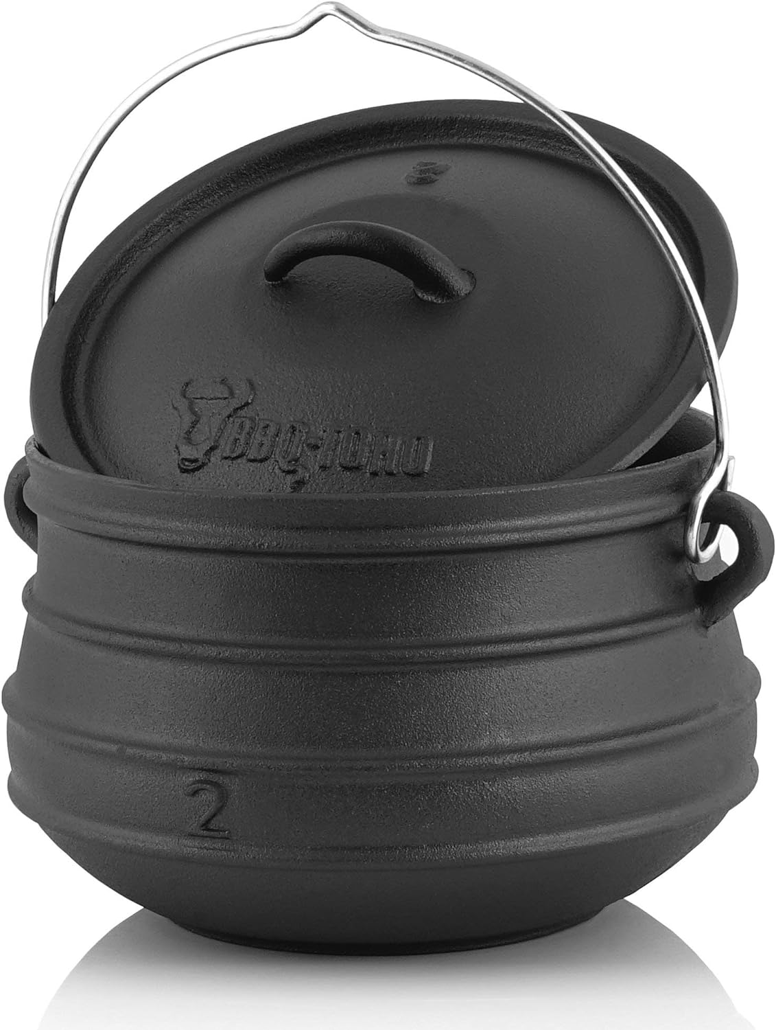 Hexenkessel, Potjie #2 (env. 6 litres), Ohne Füsse