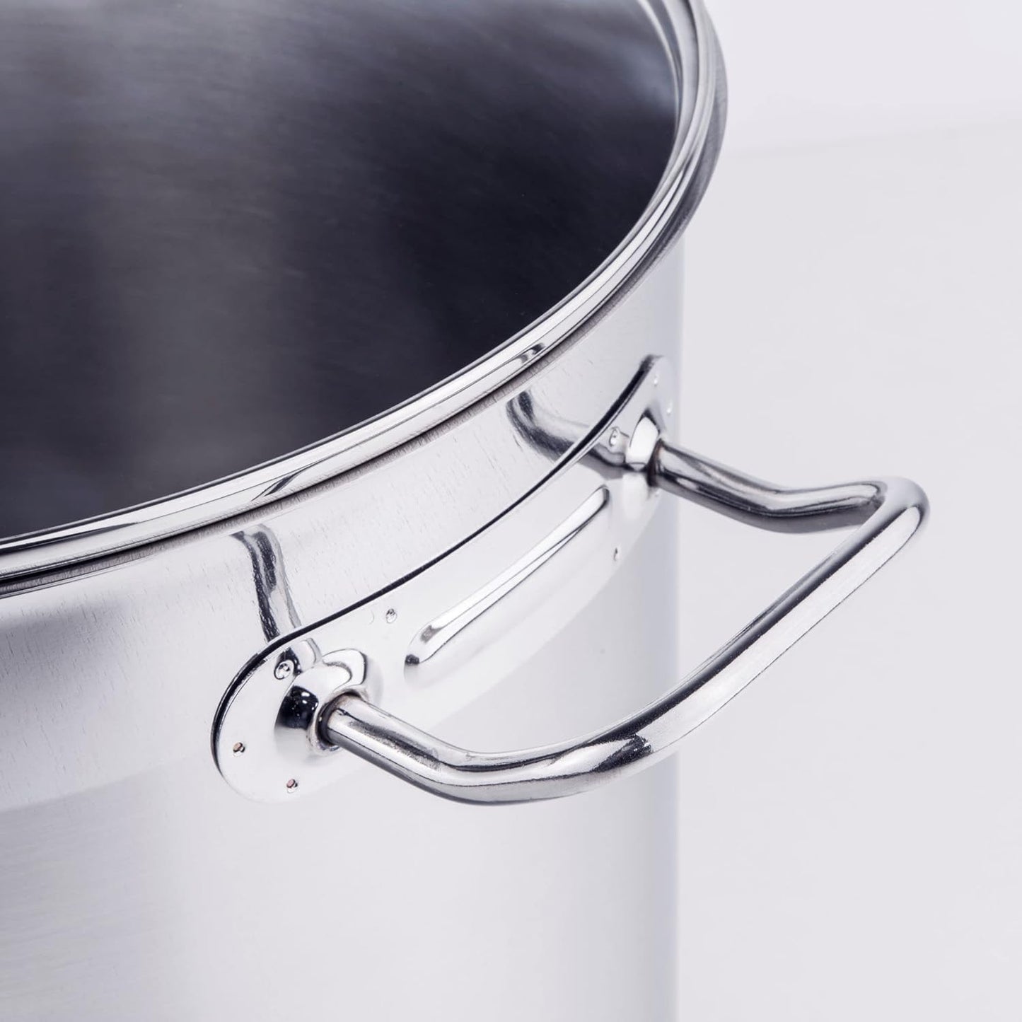 XXL Suppentopf mit Glasdeckel, 20 Liter