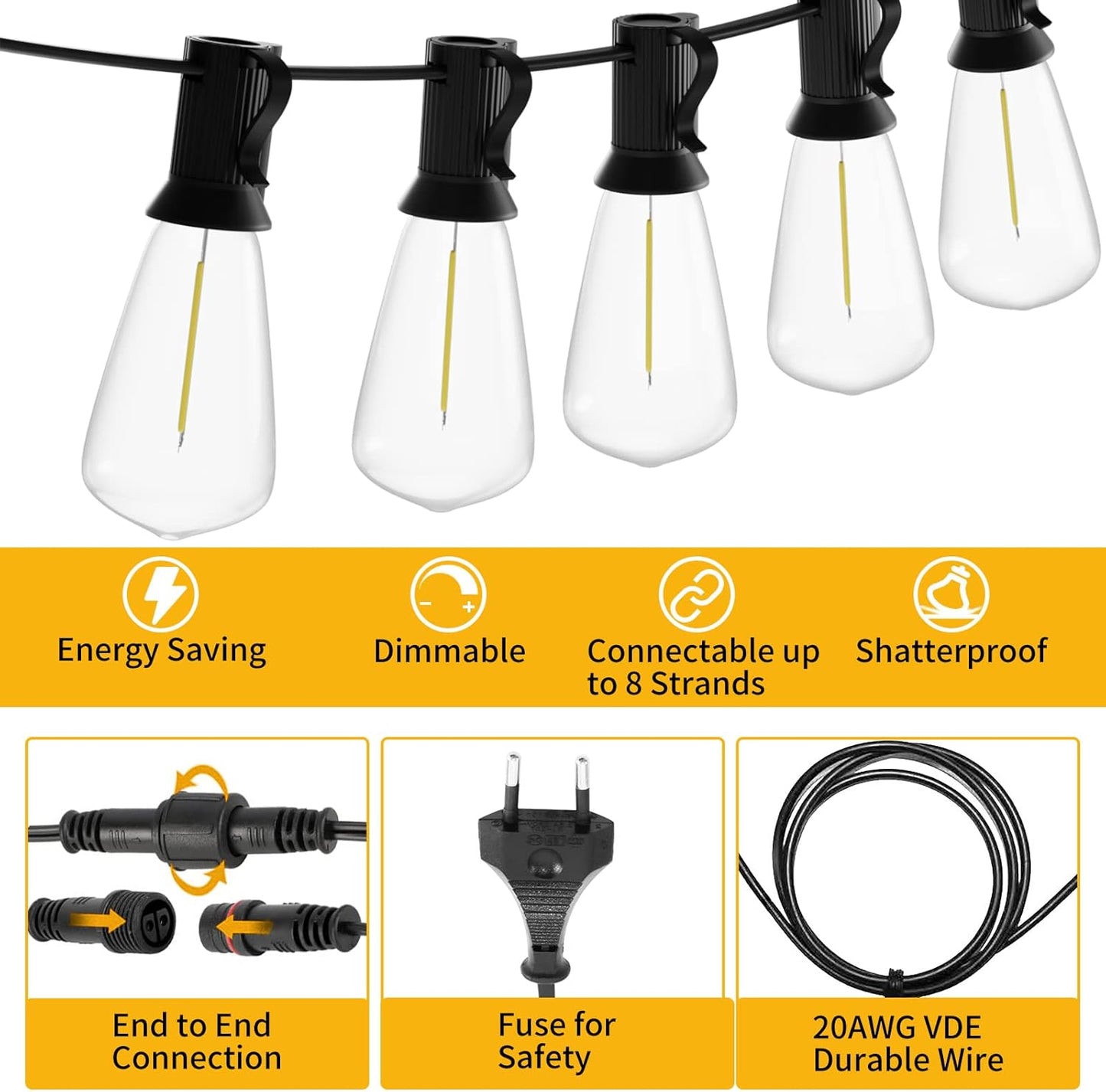 Fairy lights, ST38-18M