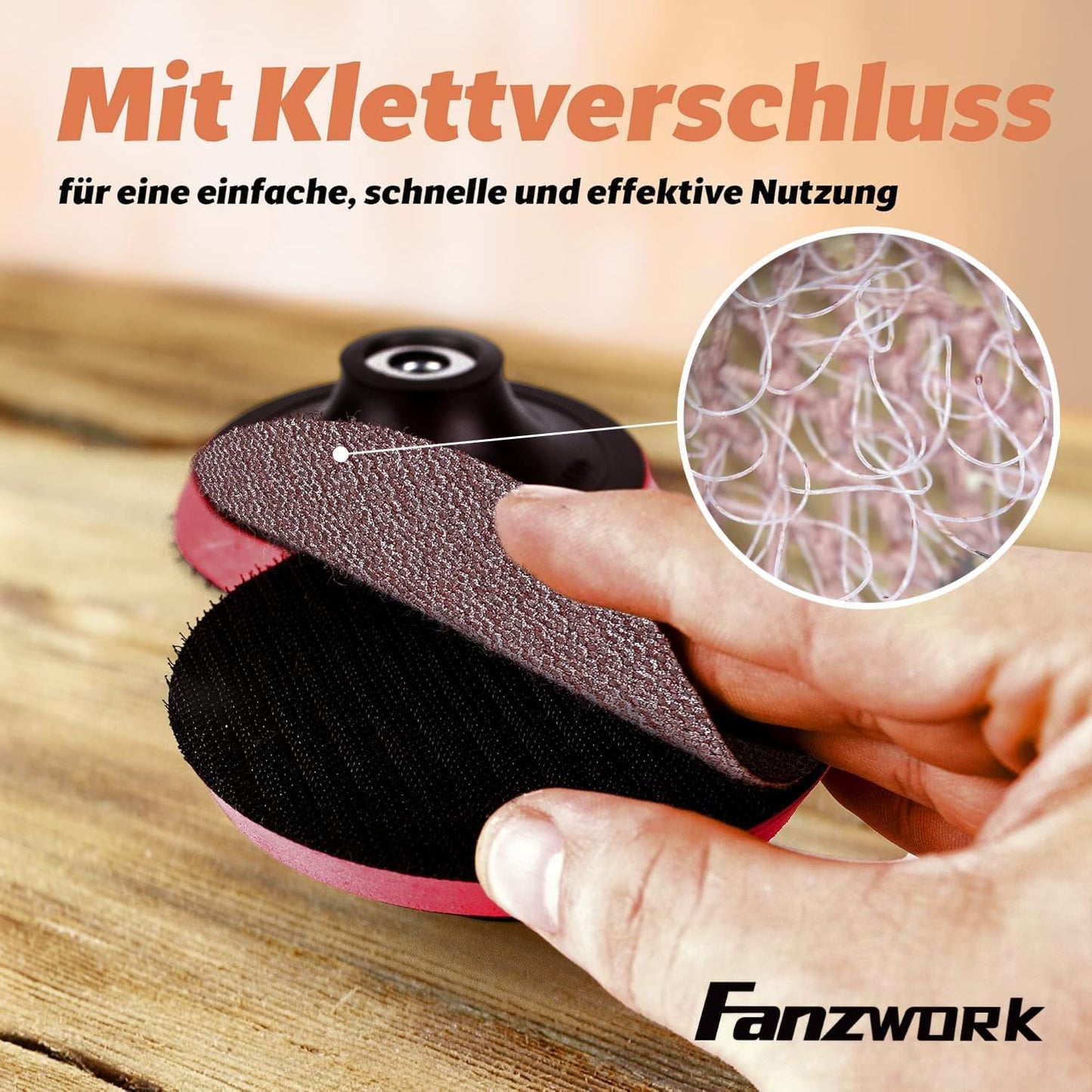 Netz-Schleifgitter Set für Exzenterschleifer (30 Stück), P80 Netz-Schleifgitter