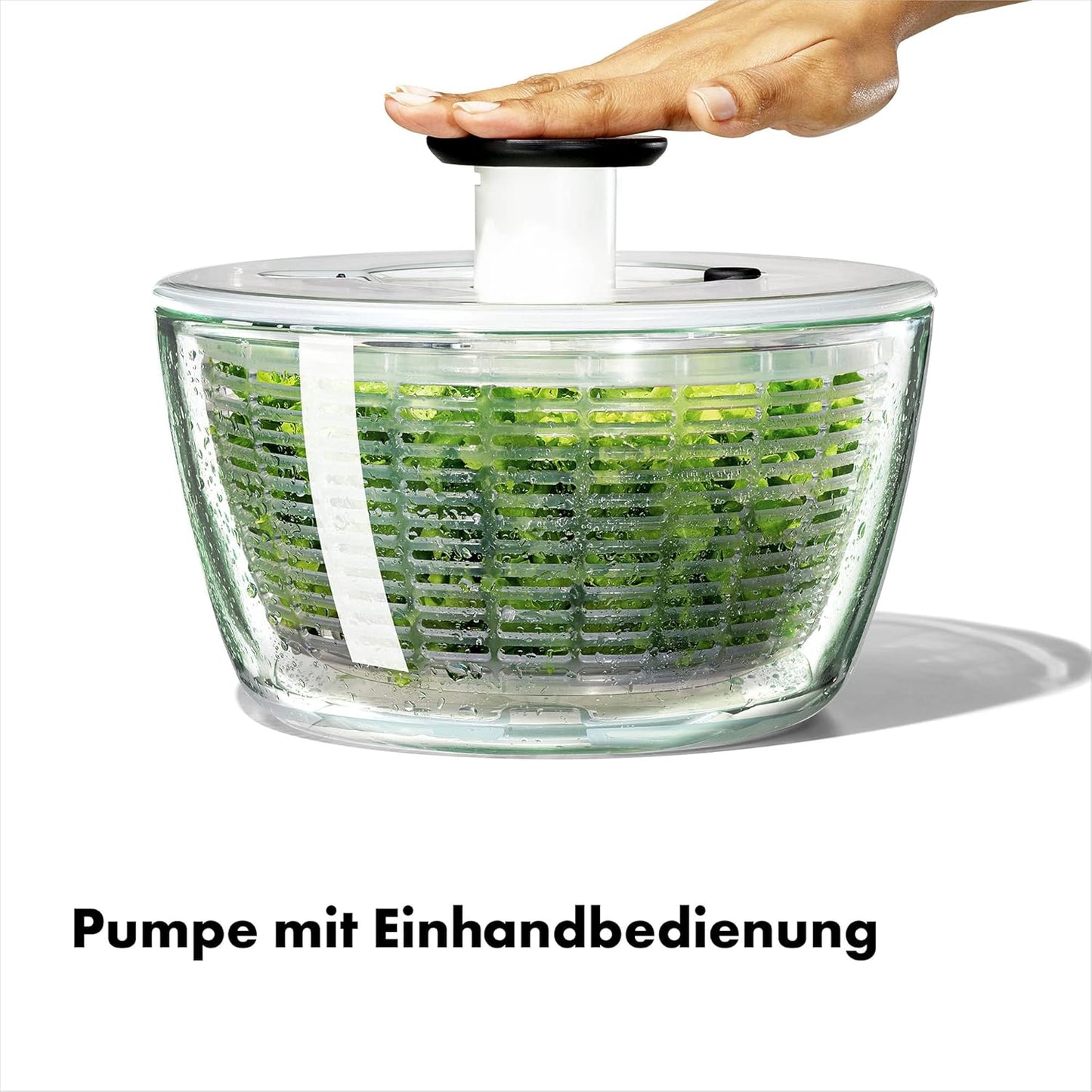 Good Grips Salatschleuder, Glas - Gross
