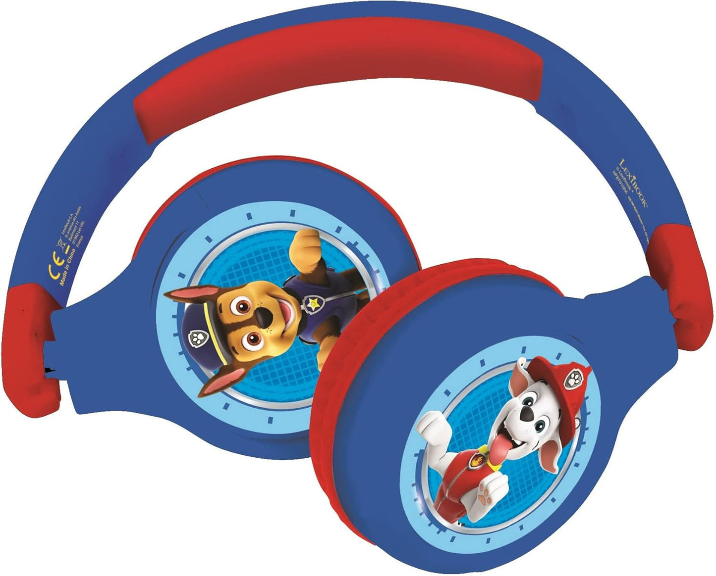2-in-1 Bluetooth-Kinderkopfhörer Paw Patrol, Paw Patrol