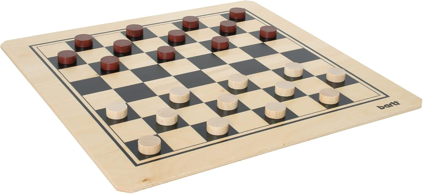 Brettspiel Mühle und Dame, Mühle und Dame