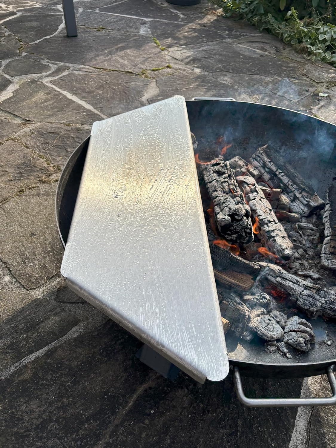 Plancha Platte für Feuerschale, 100 cm eckig