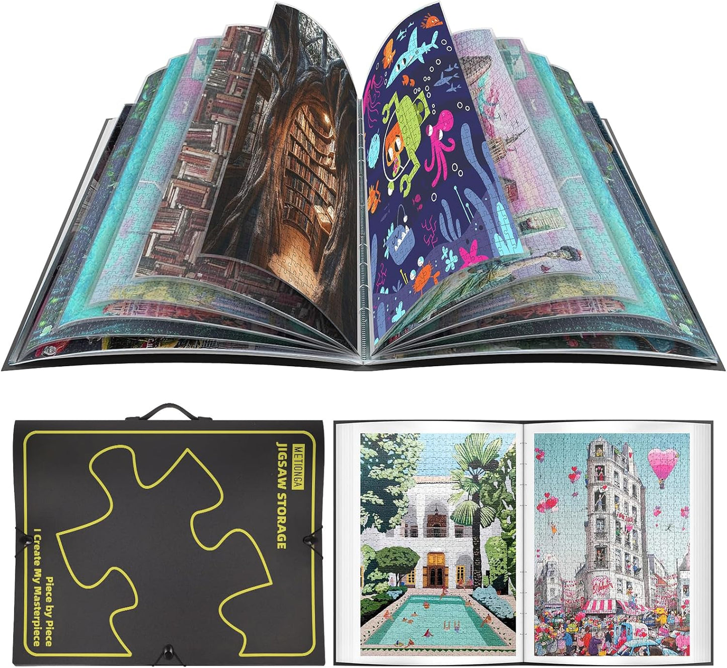 Aufbewahrungsmappe für Puzzles