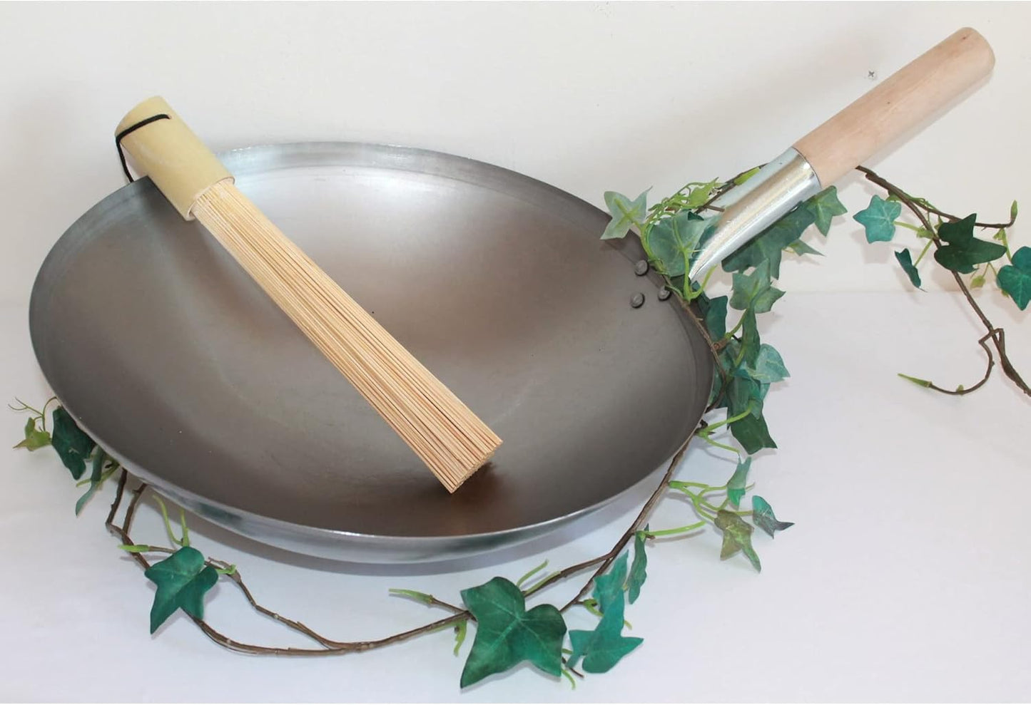 Wokpfanne mit rundem Boden (36 cm) für Gasherde