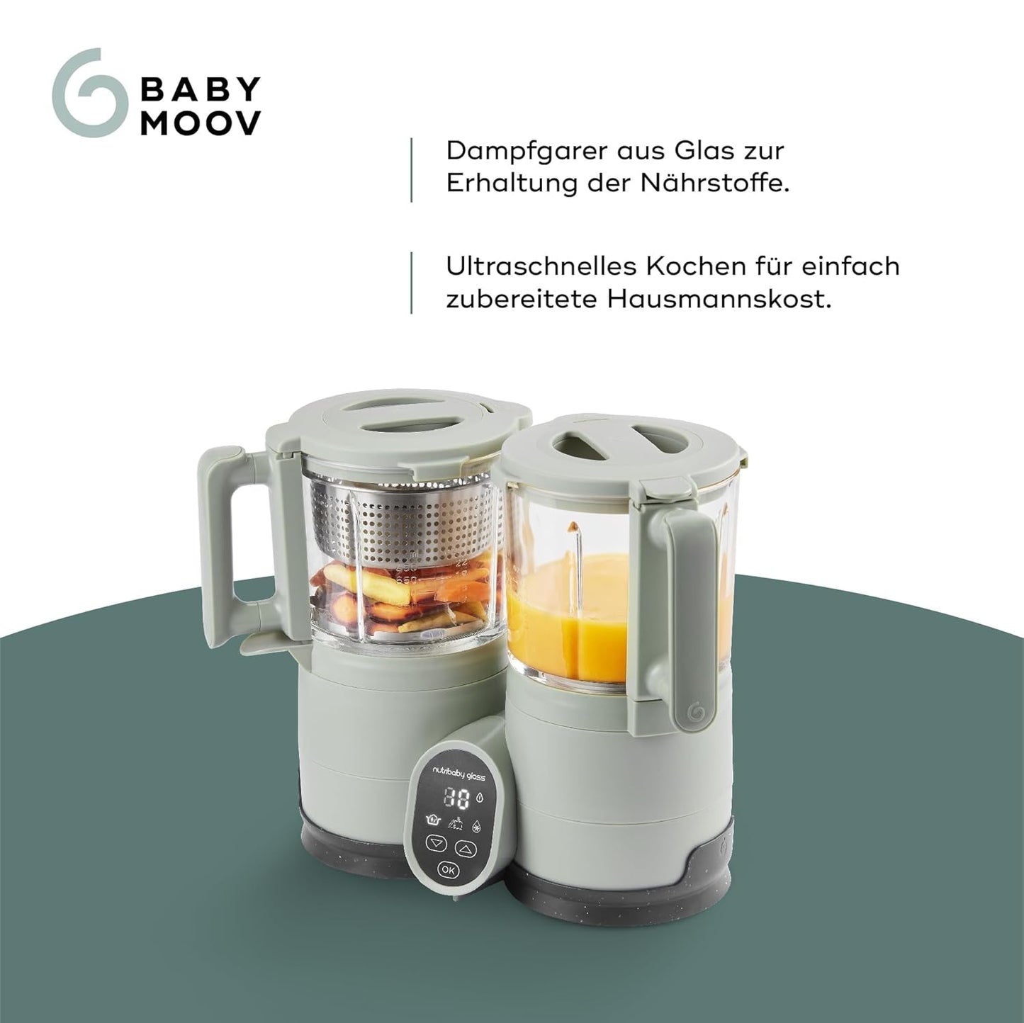 Nutribaby Glass Babynahrungszubereiter