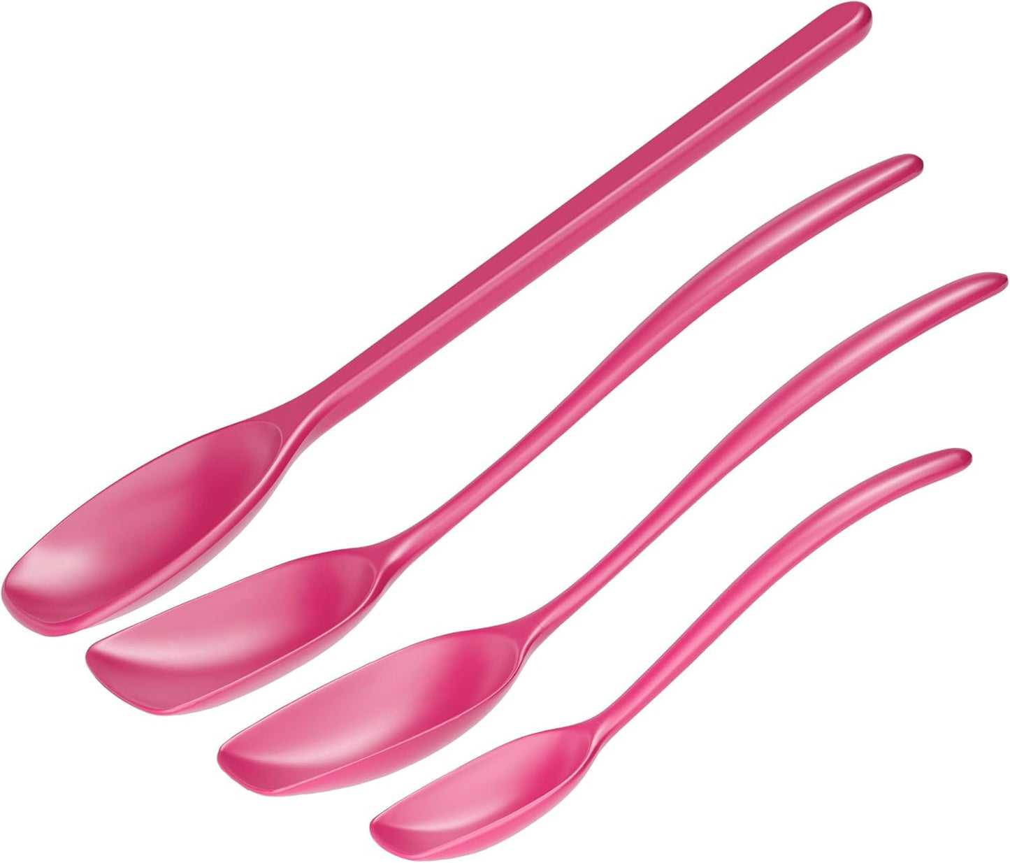 Classic 4-teiliges Kochlöffel-Set , hitzebeständig, Beetroot One Size