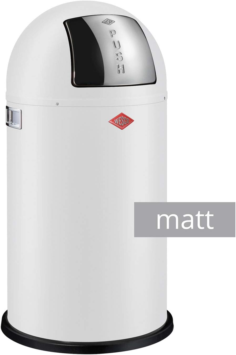 Pushboy Abfallsammler, Weiss Matt