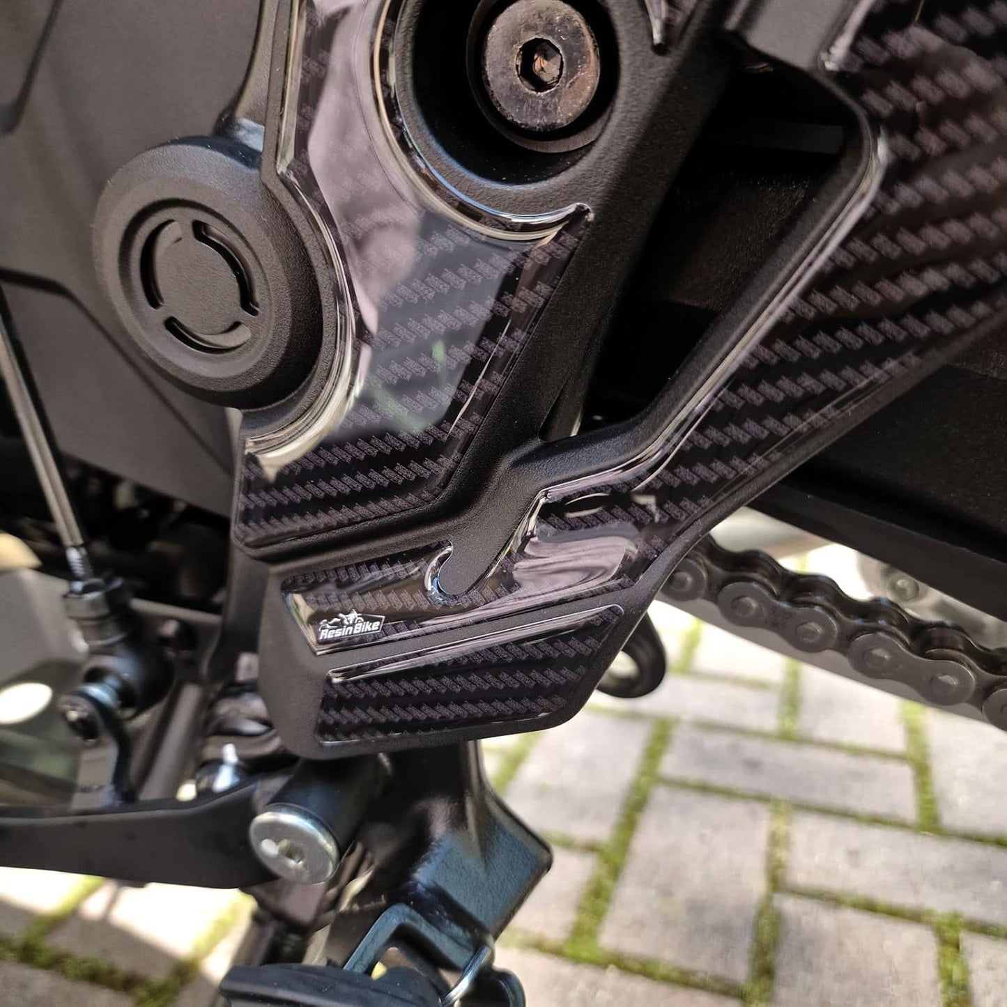 Resin 3D Motorrad-Aufkleber für Honda Transalp XL 750