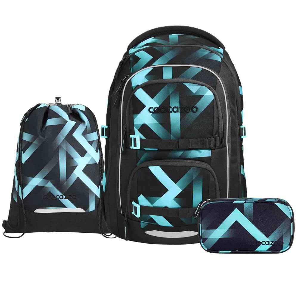 Porter Schulrucksack-Set, Laser Lights