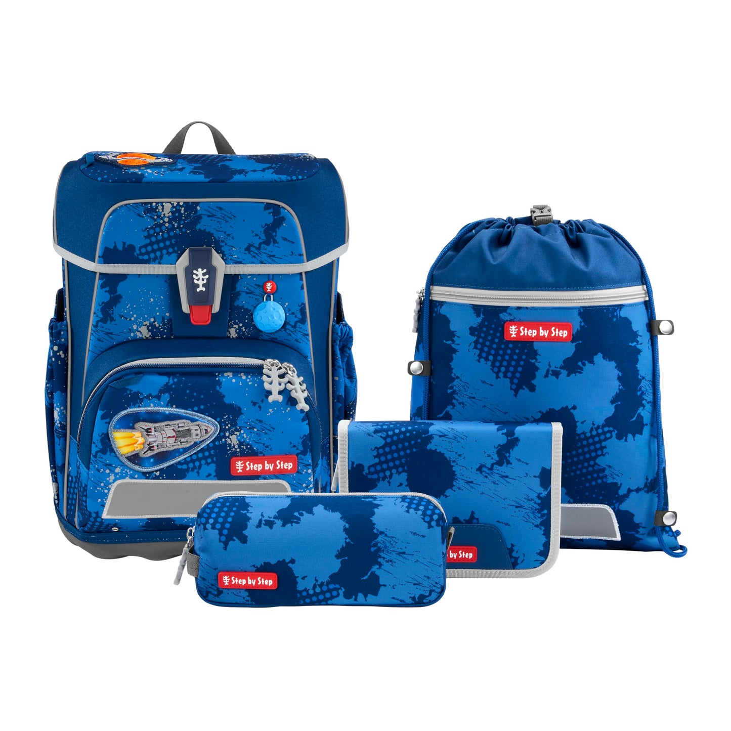 Schulranzen-Set Rocket Novo, Rocket Novo - Blau