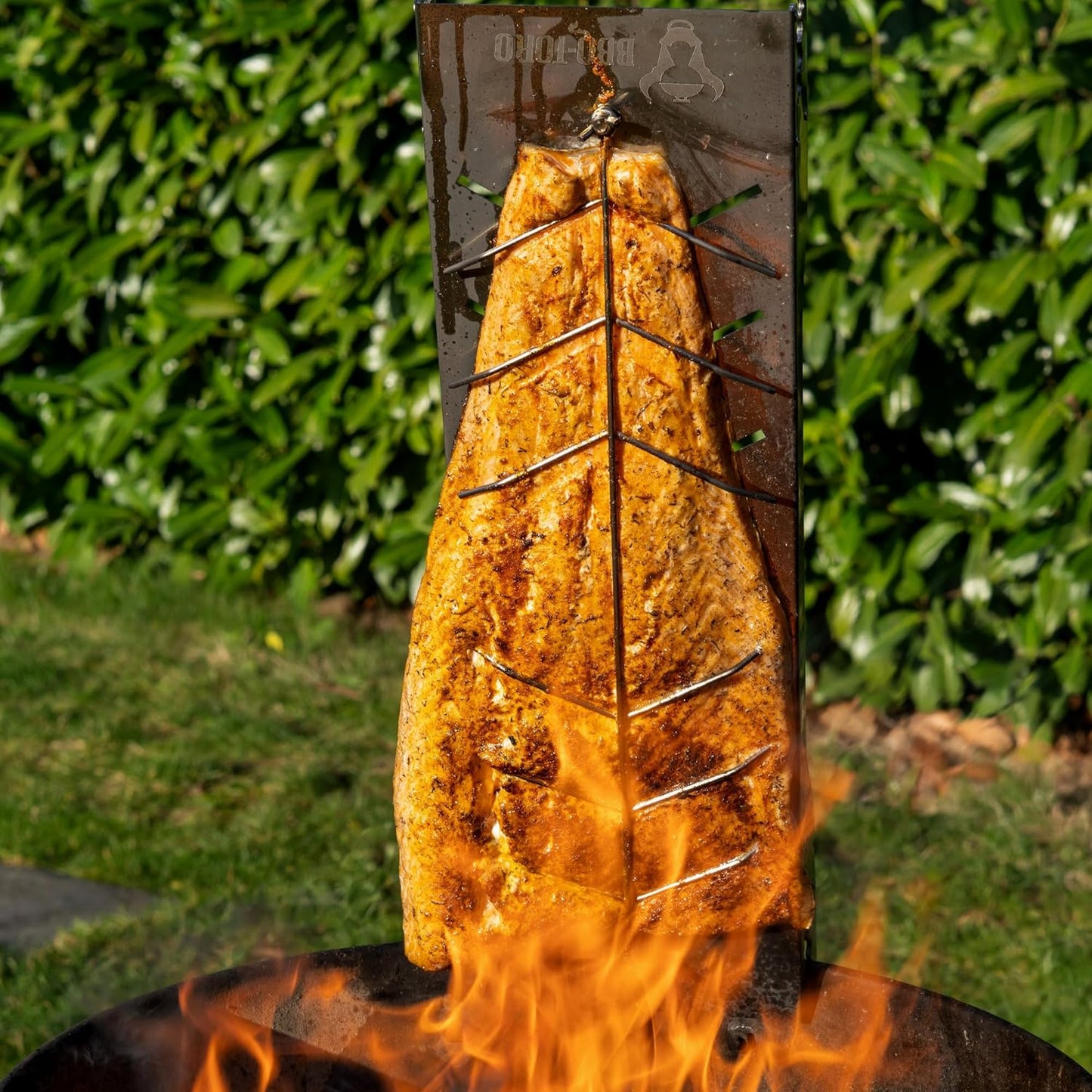 Flammlachsbrett-Set, 4