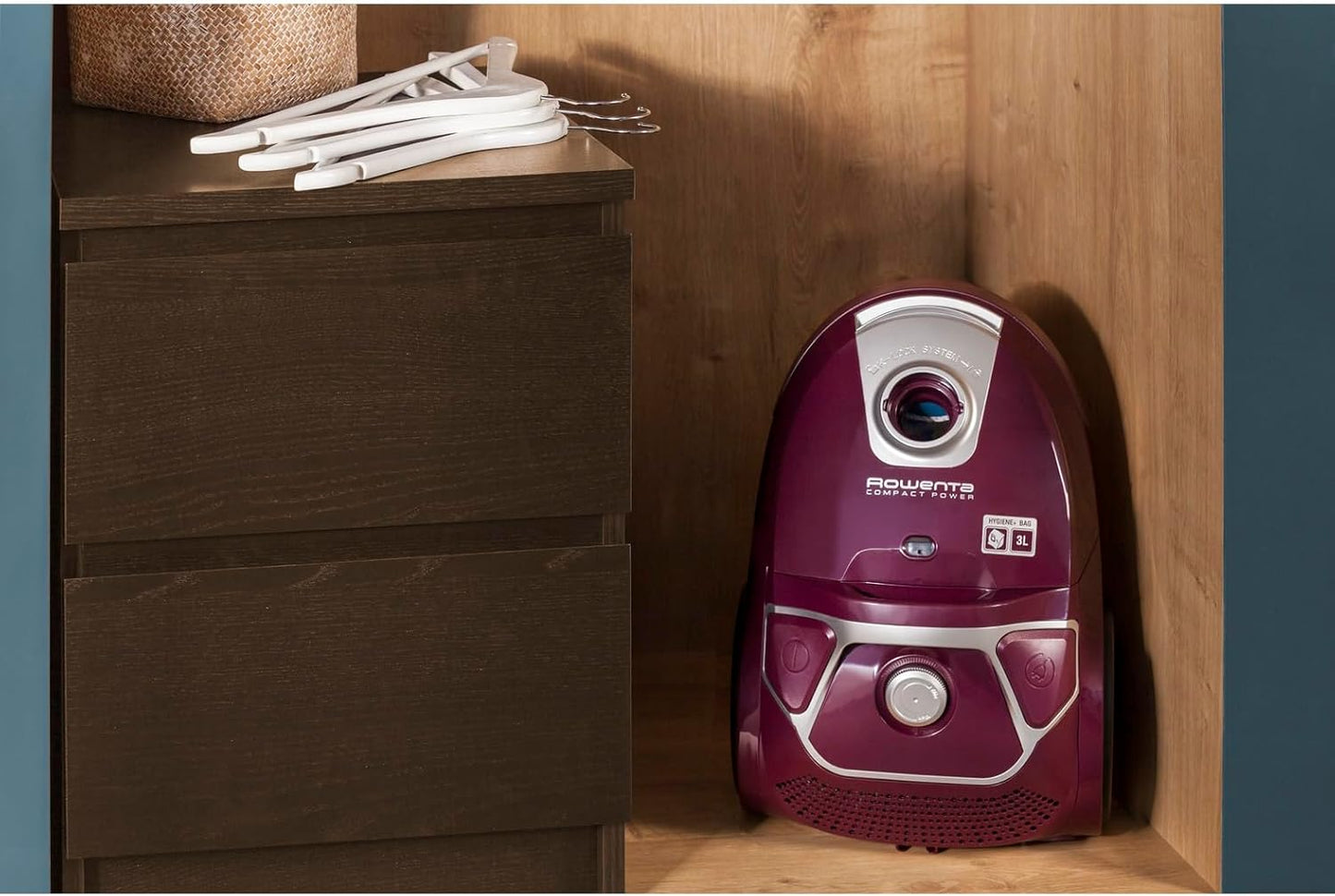Compact Power RO3969, Dunkelrot/Silber | 750 W