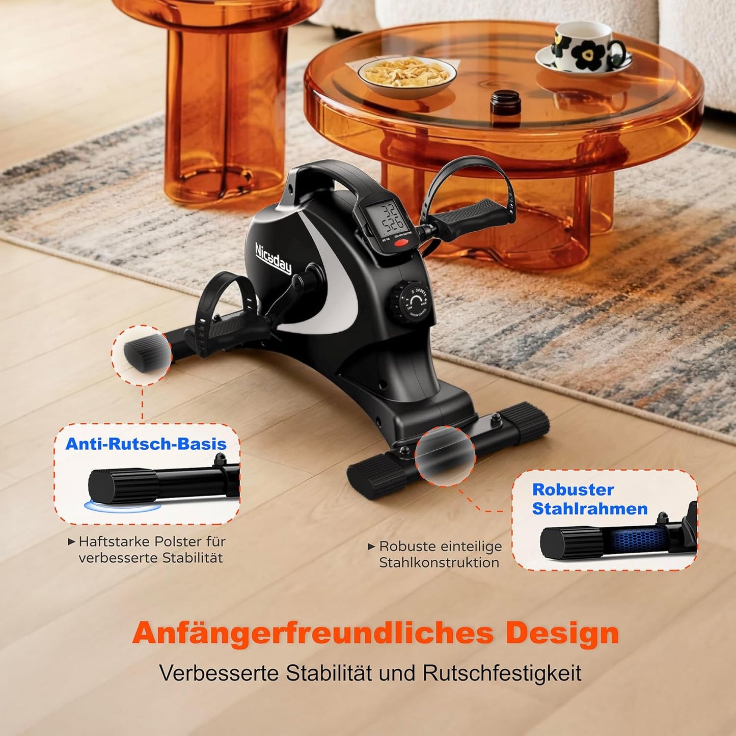 Pedaltrainer für Arm und Bein