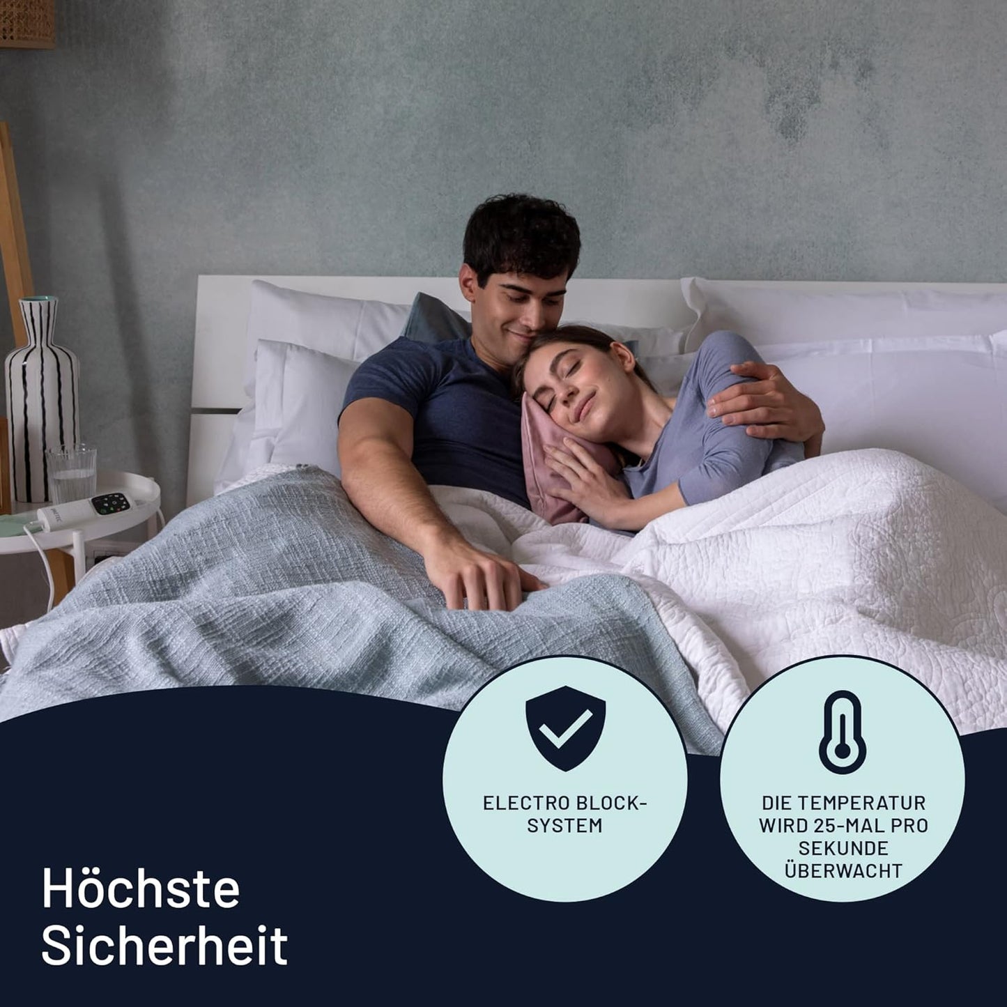 Wärmeunterbett Adapto, 150x80 cm