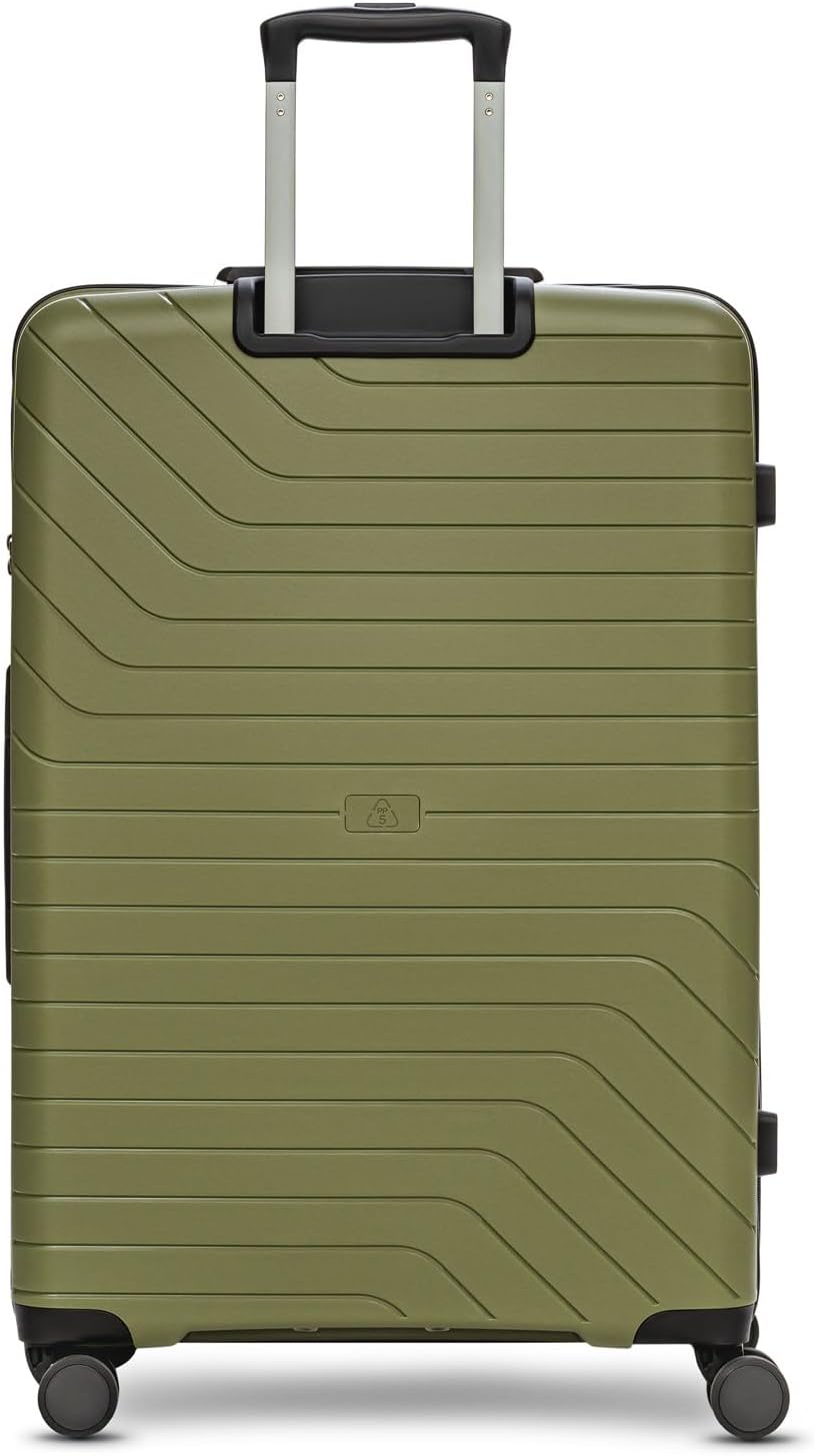 Hartschalen Koffer Essentials 05, Dark-olive Koffer L (75 cm)
