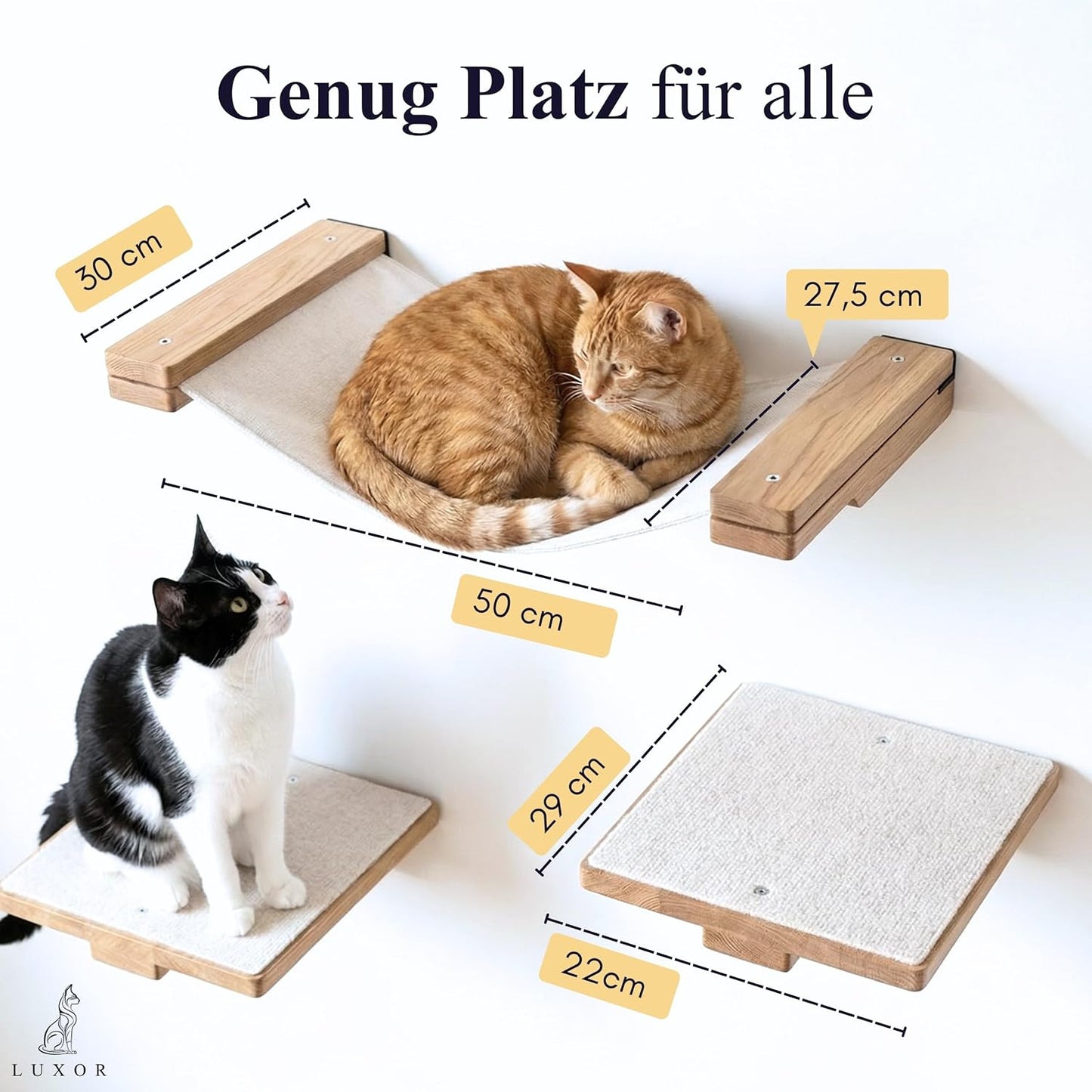Kletterwand-Set für Katzen