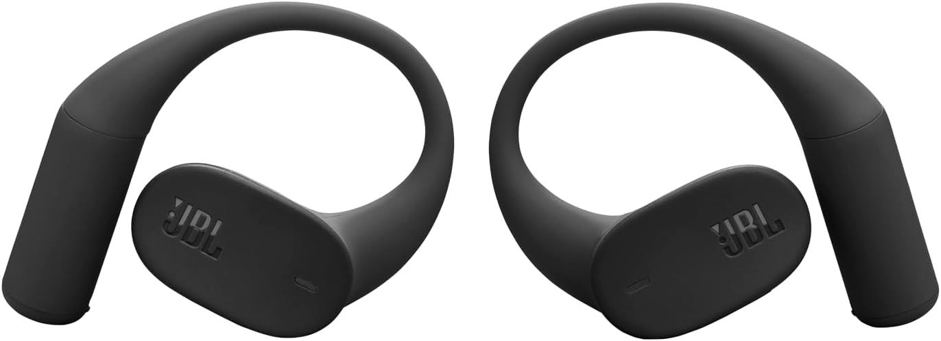 Sense Lite Open-Ear-Kopfhörer mit Ohrbügel-Design, Schwarz