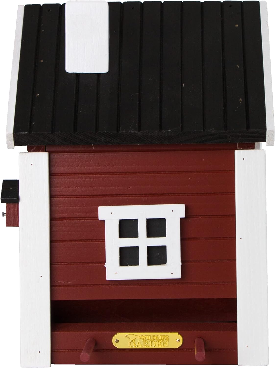 Vogelfutterhaus und Nistkasten aus Holz