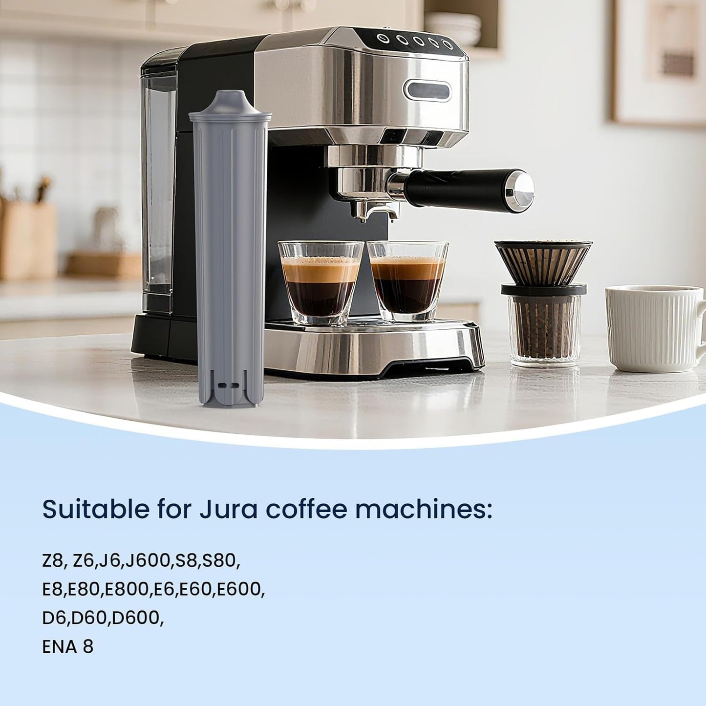 Wasserfilter für Jura E8/E6 Kaffeevollautomat