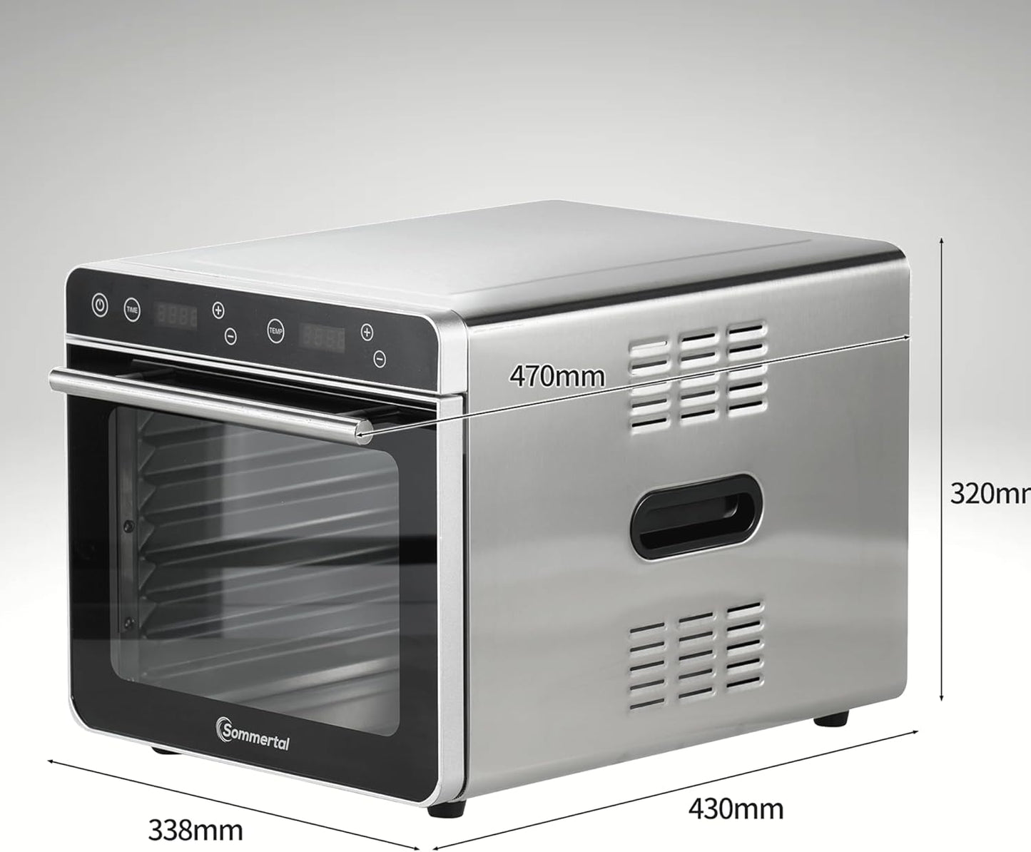 Dörrautomat Silence 700 XXL mit 8 Edelstahlgittern