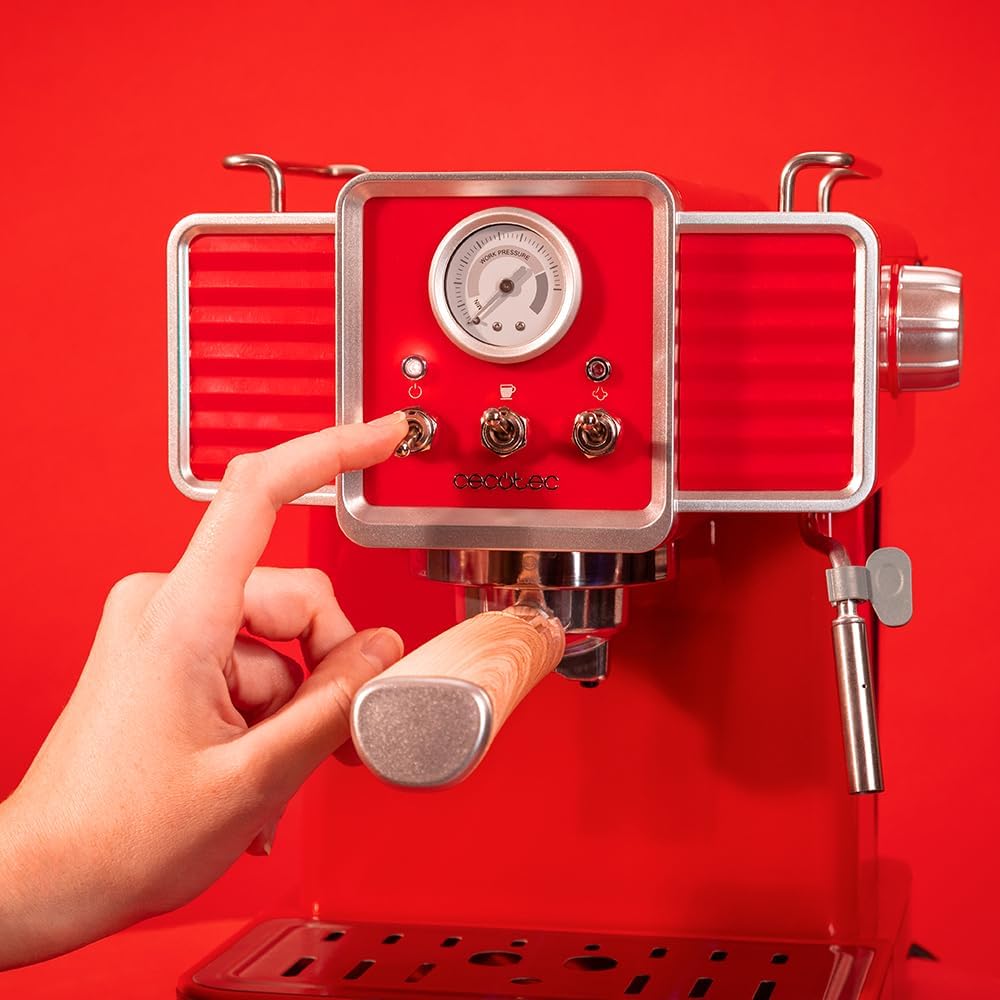 Express-Kaffeemaschine Power Espresso, Rot