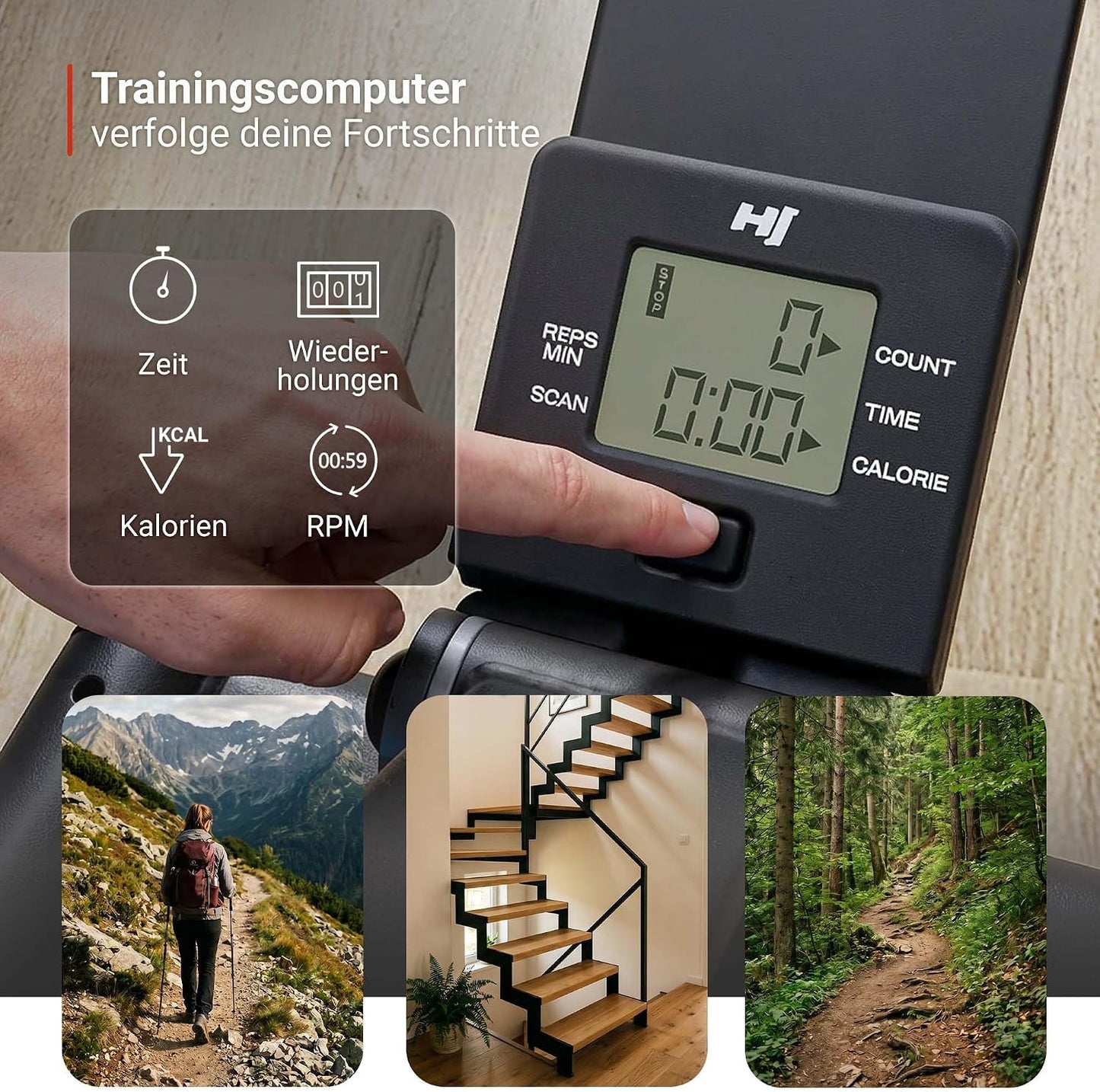 Mini-Stepper mit LCD-Display