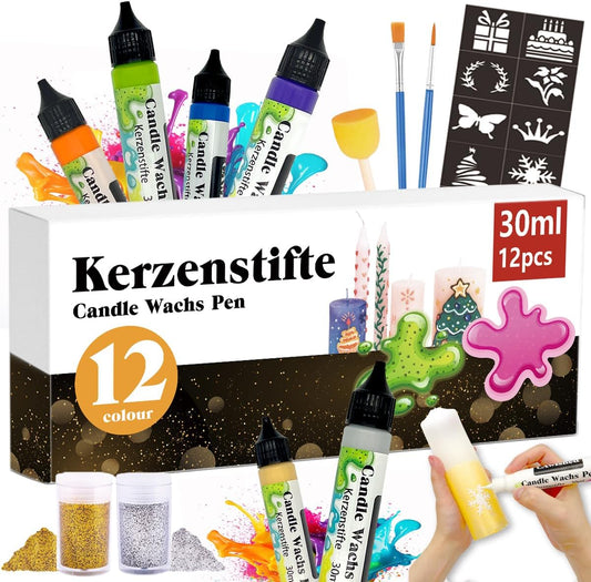 12er-Set Kerzenstifte