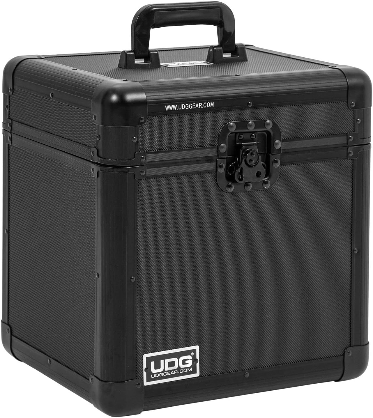 Record Case für 80 Schallplatten, Schwarz