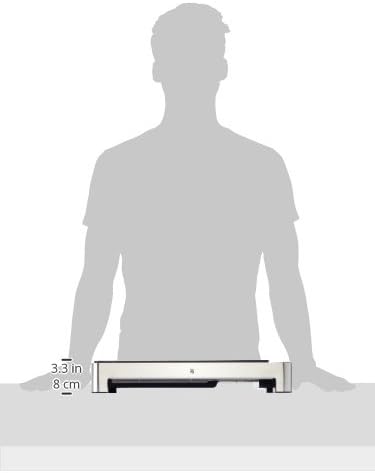 Lono Tischgrill gerippt mit variabler Temperatureinstellung, Tisch/Elekrogrill ohne Standfuss