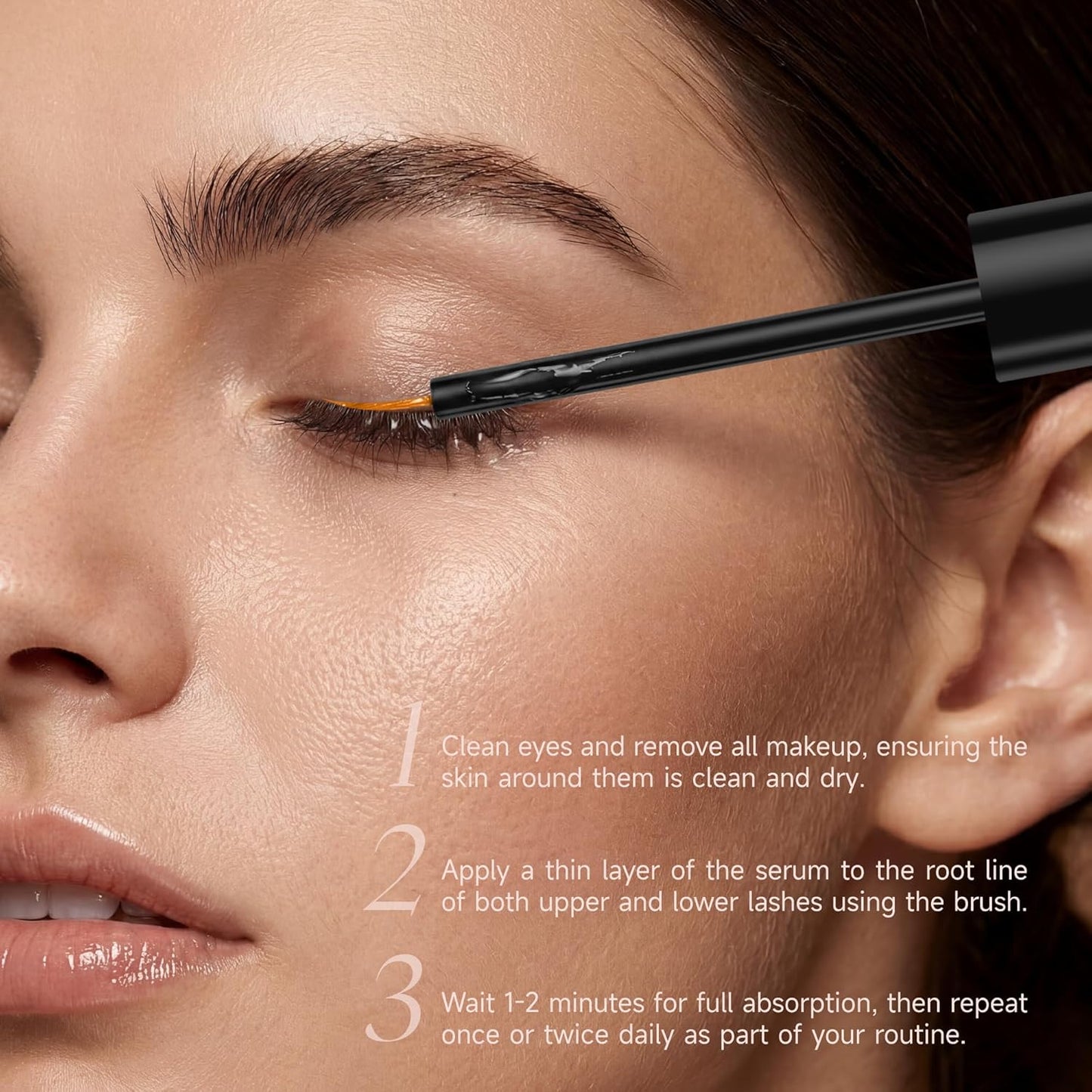 Wimpernserum für mehr Länge & Dichte, Durchsichtig